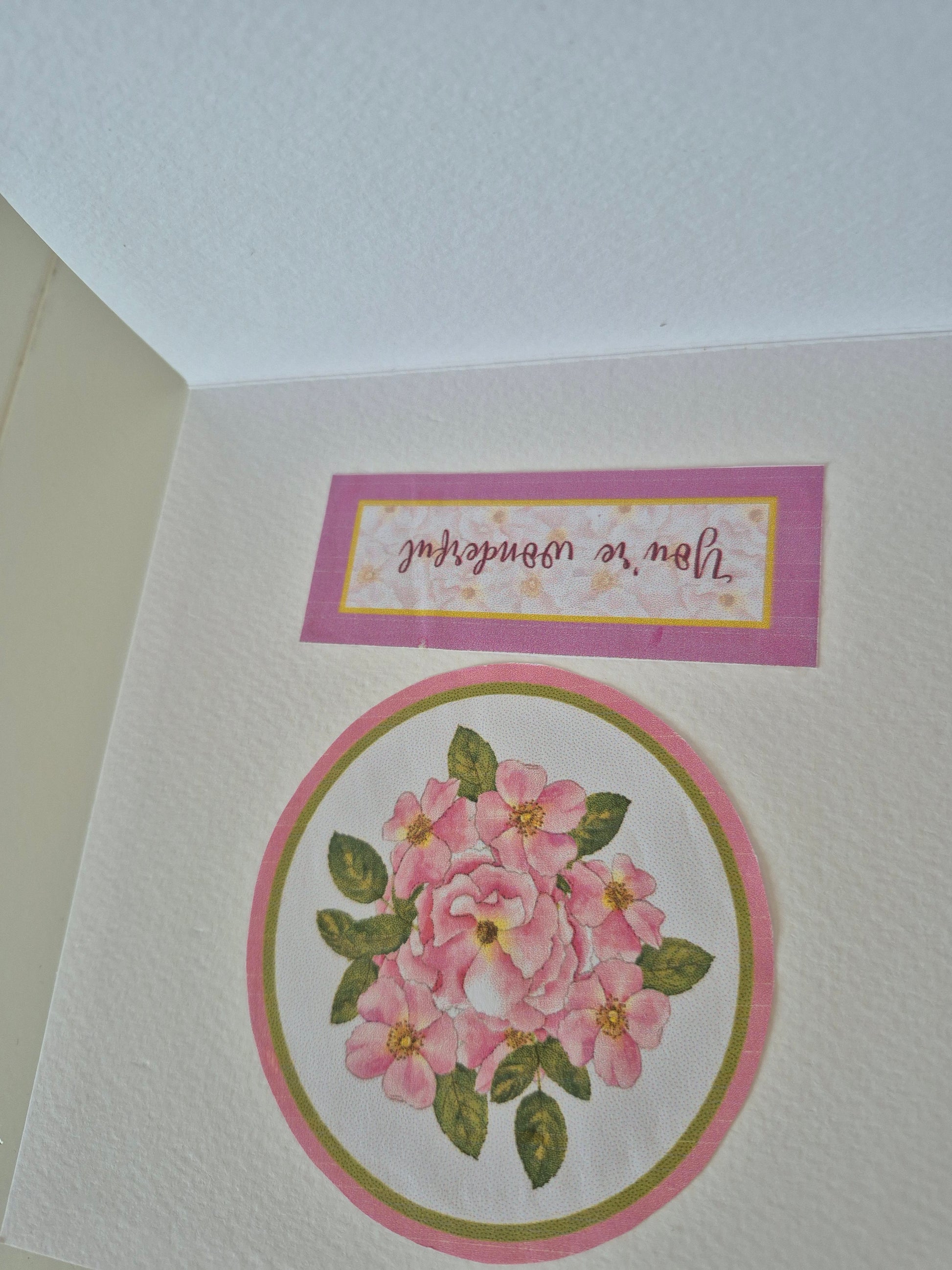 💌 Live Life -Handmade Post Card