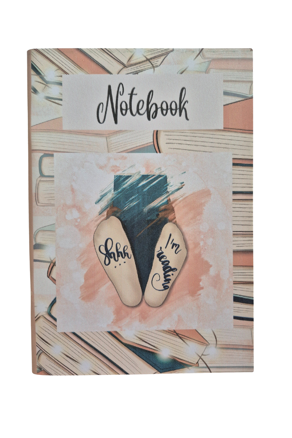 ✨ 6″ × 8.5″ Blank Notebook – 30 Pages ✨