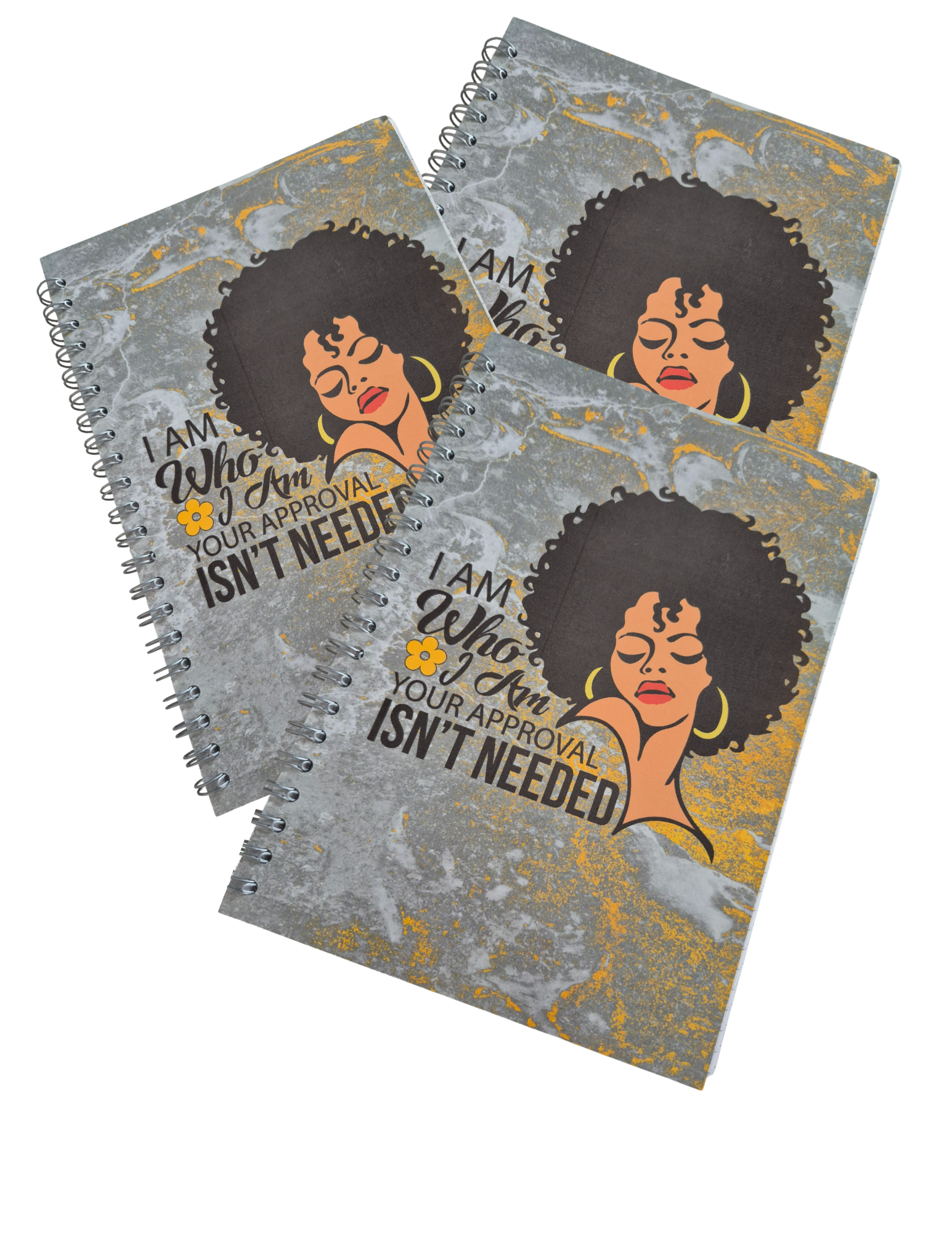 ✏️ 100 Pages Lined Spiral Bound  Notebook With Laminated Cover 8.5 ins x 11 ins.