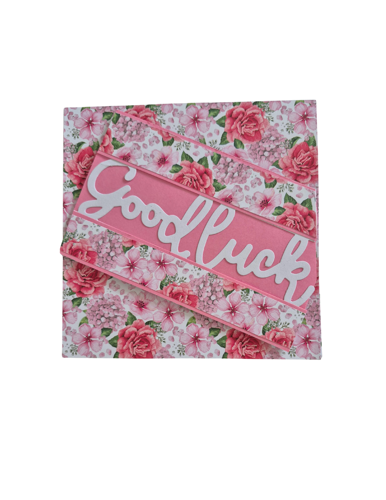 💌 Good Luck - Handmade Post Card