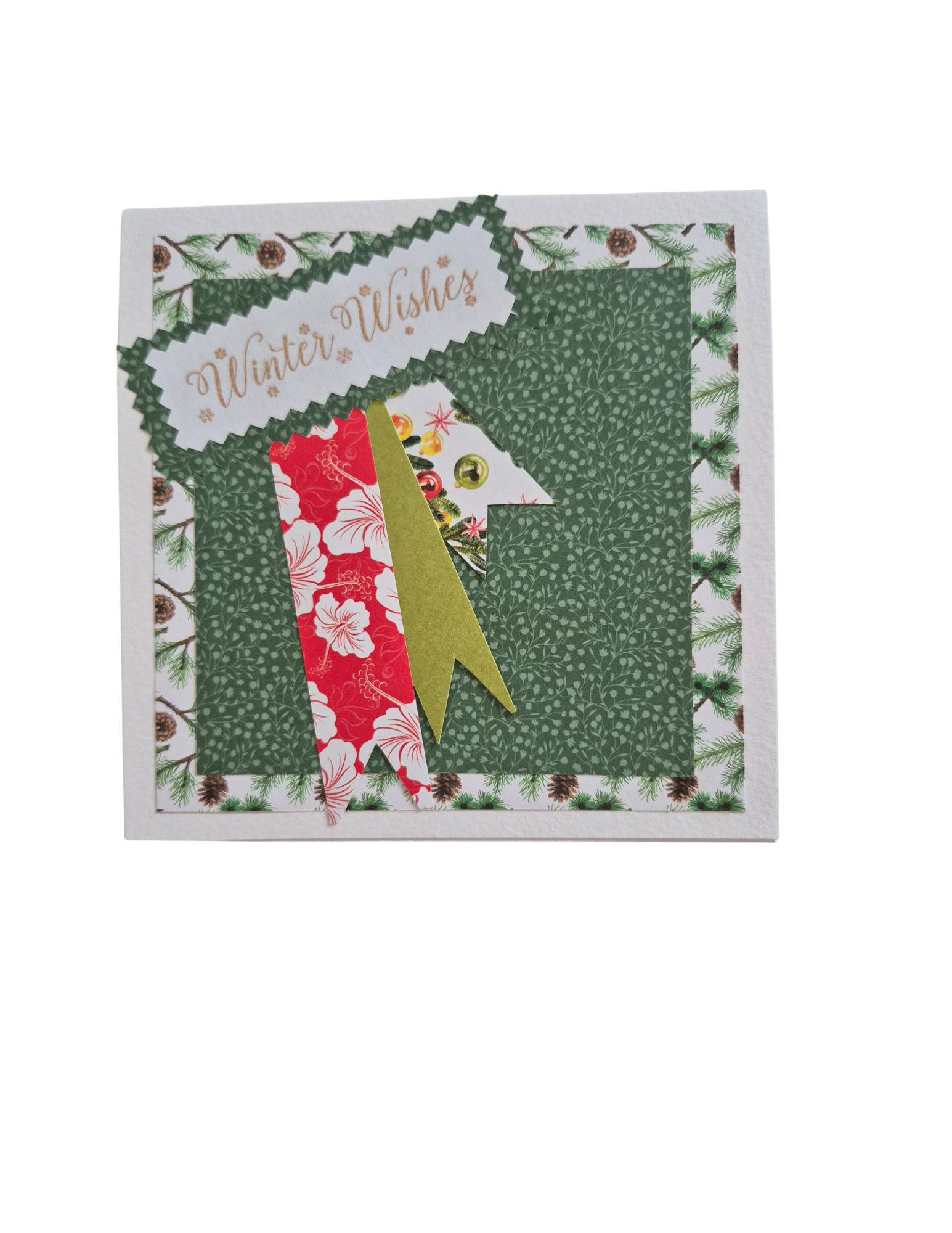 💌 Winter Wishes - Handmade Post Card