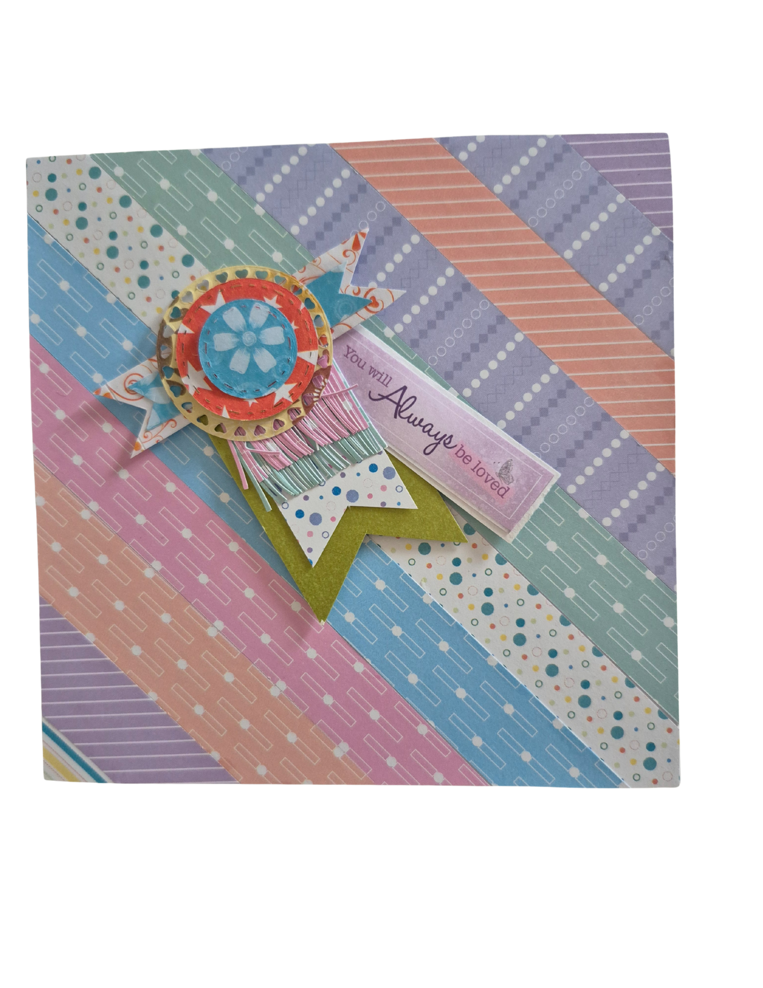 💌 You Will Always Be Loved -  Handmade Post Card