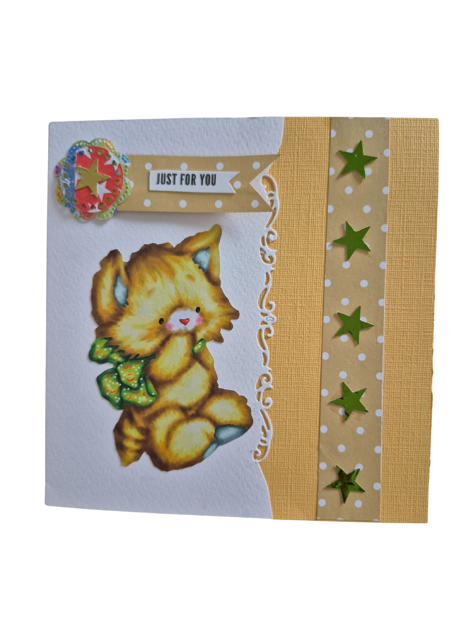 💌 Just For You - Handmade Post Card