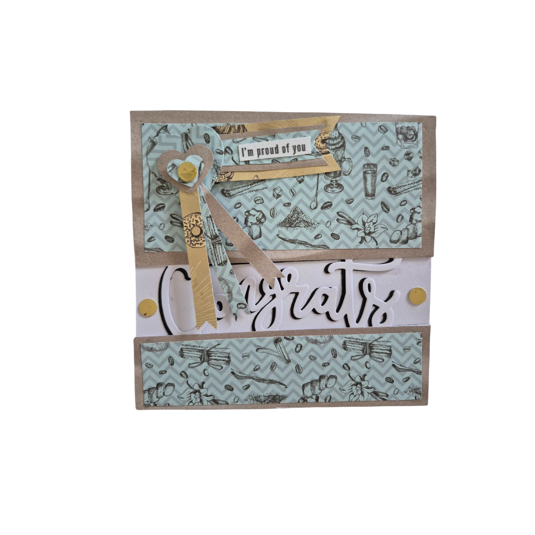 💌 Congrats - Handmade Post Card