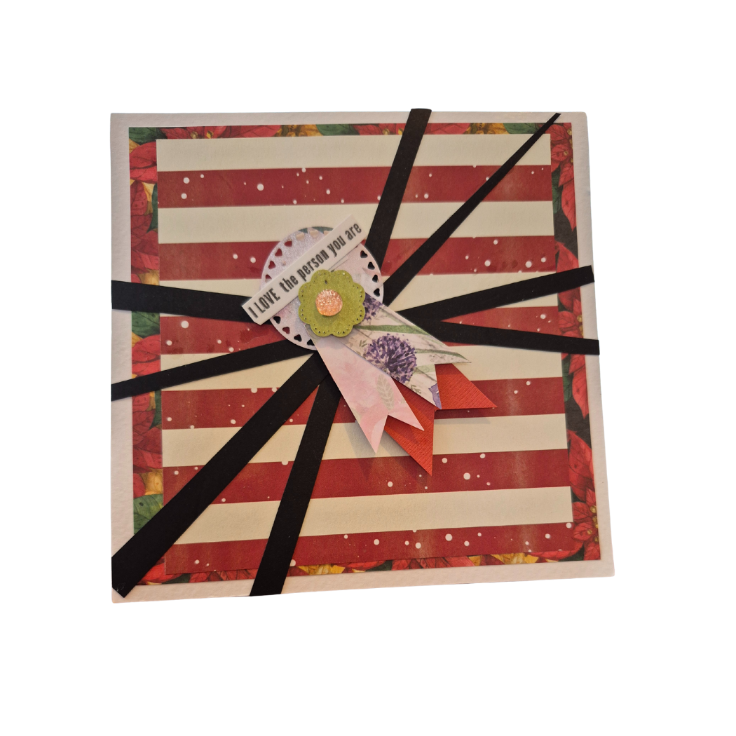 💌 I Love The Person You Are - Handmade Postcard