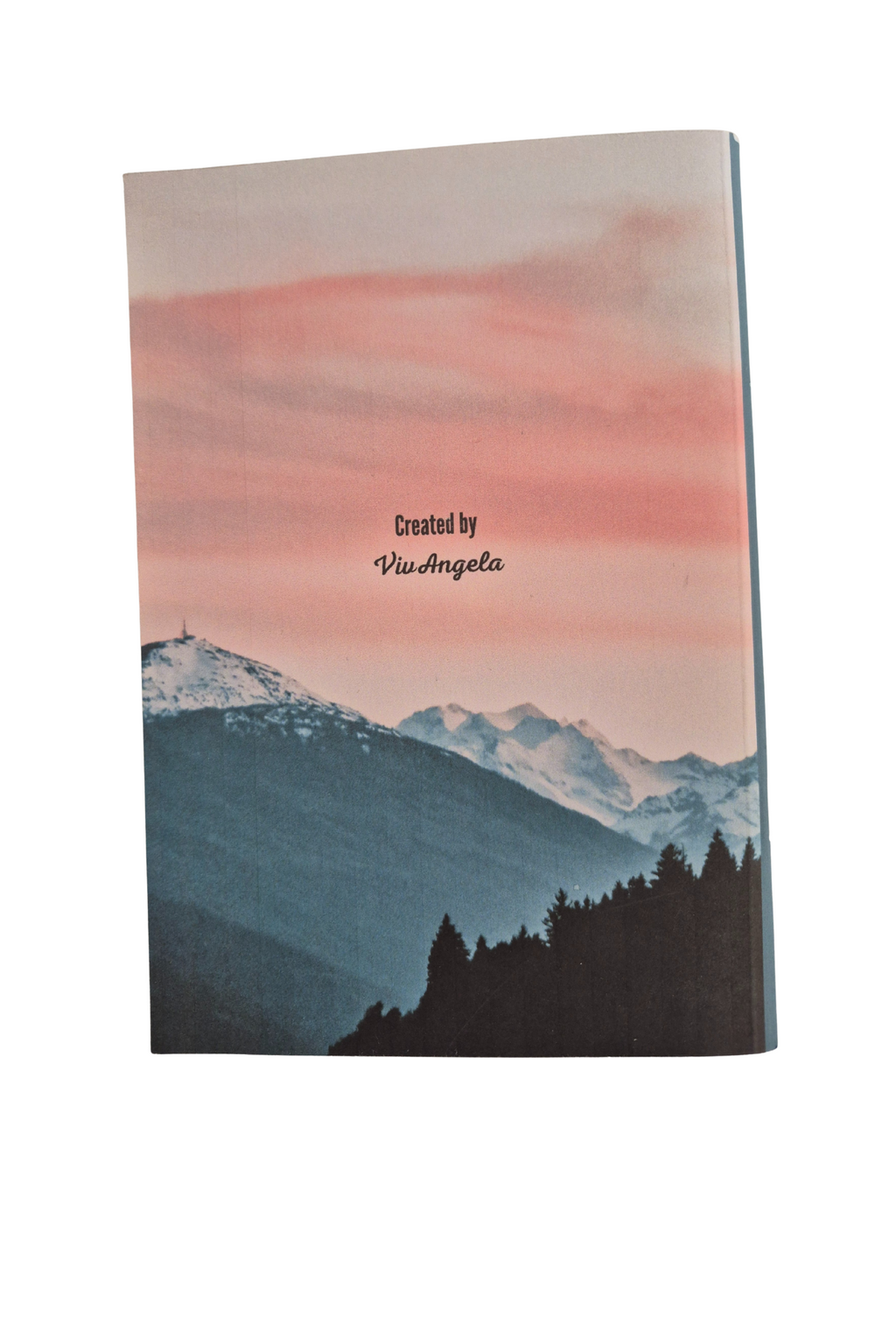 ✨ 6″ × 8.5″ Blank Notebook – 30 Pages ✨