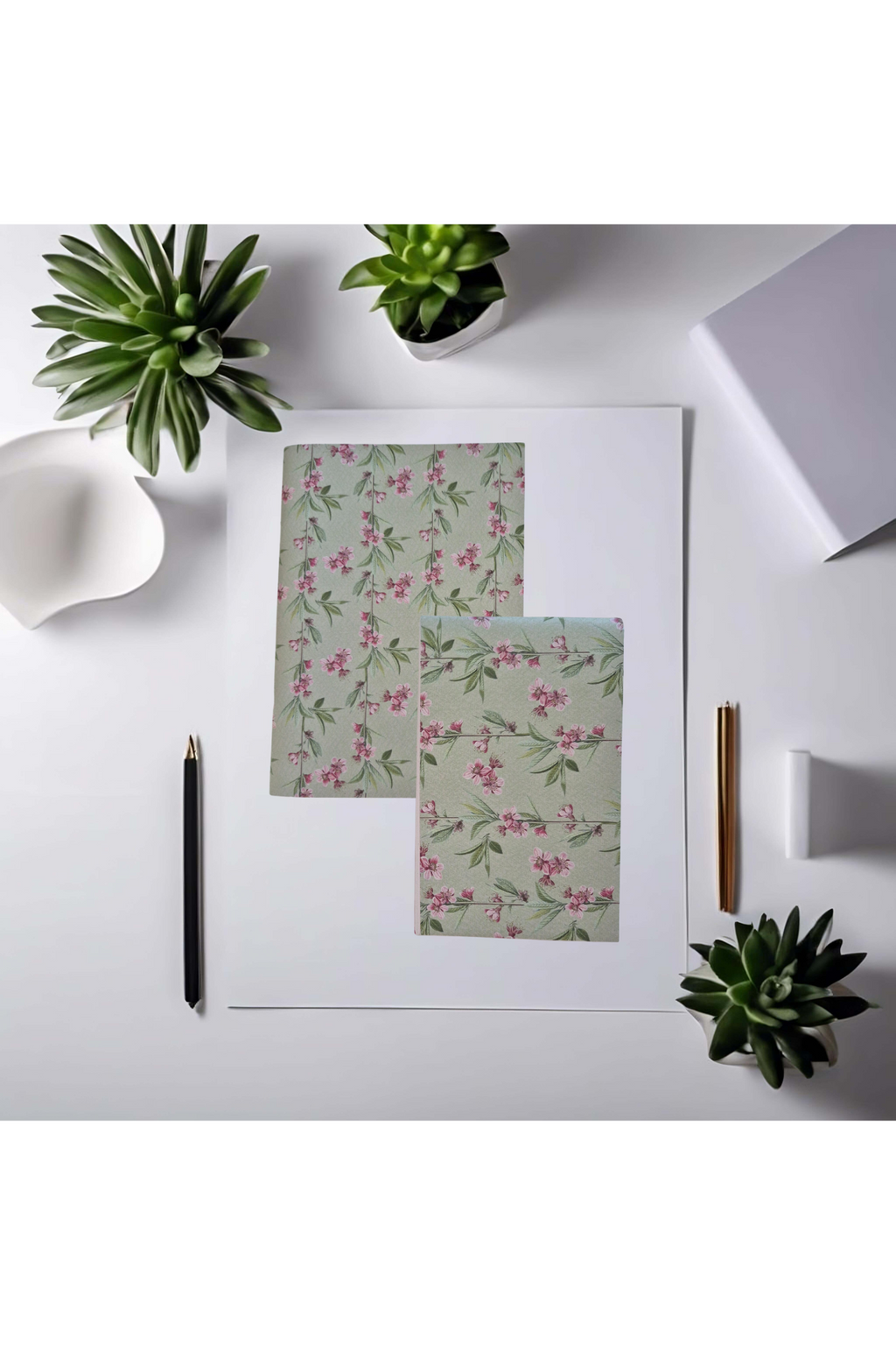 6x8.5ins Notebook 30 Blank Pages & 6x3.5ins Notebook 15 Blank Pages