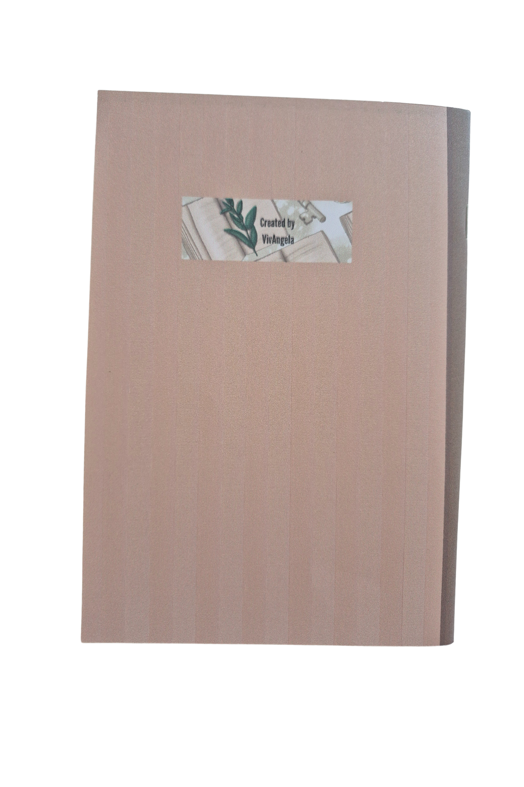 ✨ 6″ × 8.5″ Blank Notebook – 30 Pages ✨