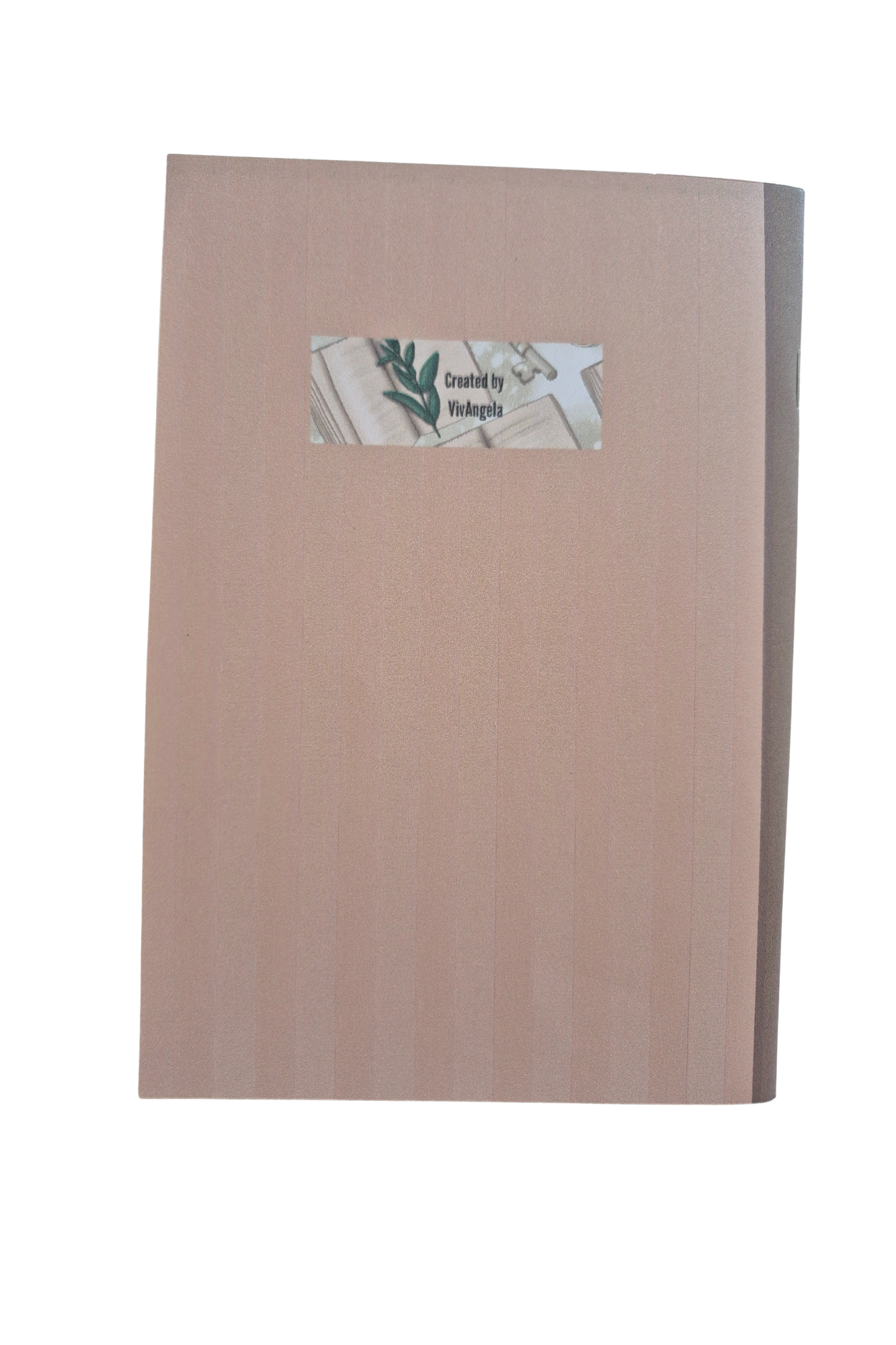 ✨ 6″ × 8.5″ Blank Notebook – 30 Pages ✨